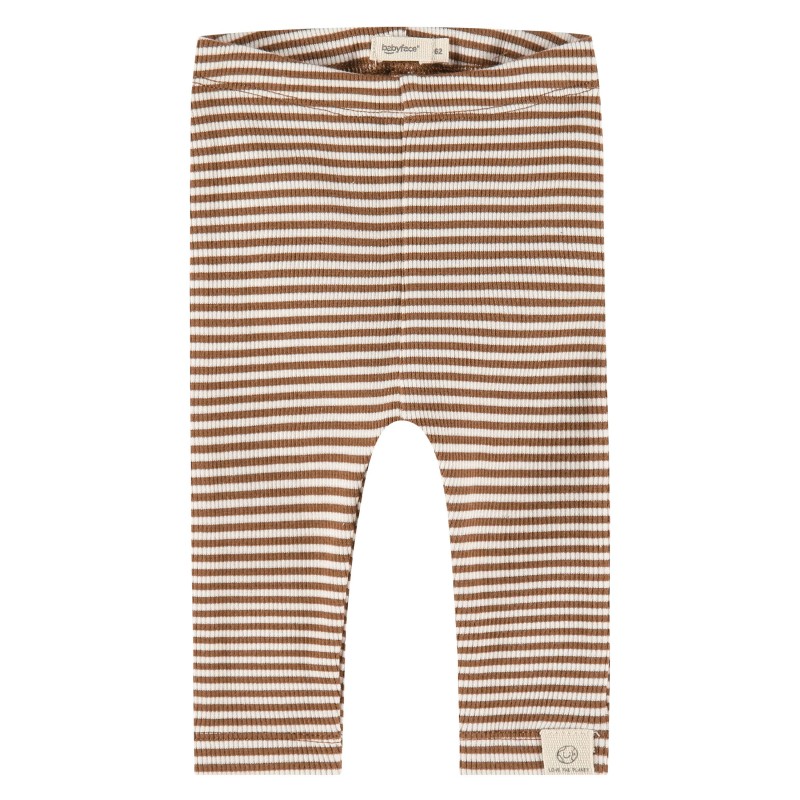 BABYFACE Pantalon, chocolat rayé