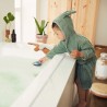 JOLLEIN Peignoir de bain 1-2 ans, ash green