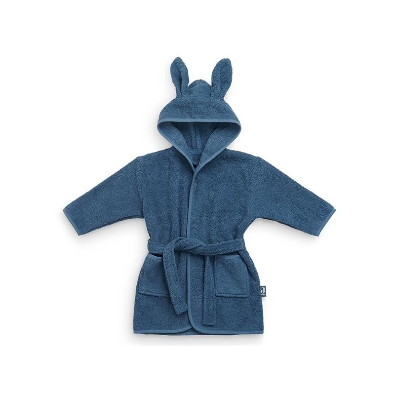 JOLLEIN Peignoir de bain 1-2 ans, jean blue