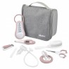 BEABA Trousse de toilette nomade 9 accessoires, old pink