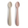 MUSHIE Set de 2 cuillères, Blush/Shifting Sand