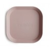 MUSHIE Set de 2 assiettes plates, Blush