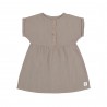 LASSIG Robe en mousseline, Taupe