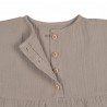 LASSIG Robe en mousseline, Taupe