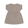 LASSIG Robe en mousseline, Taupe