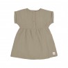 LASSIG Robe en mousseline, Olive