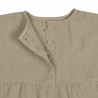 LASSIG Robe en mousseline, Olive