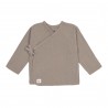 LASSIG Kimono en mousseline, Taupe