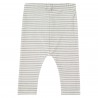 BABYFACE Pantalon rayé, light grey melange