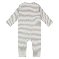 BABYFACE Combinaison rayé, light grey melange