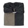 LOVE RADIUS La Petite Echarpe Sans Noeud - Anthracite, Olive (reversible)