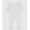 PETIT BATEAU Dors-bien fleurs, MARSHMALLOW/blanc MULTICO