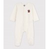 PETIT BATEAU Dors bien écureuil, blanc MARSHMALLOW