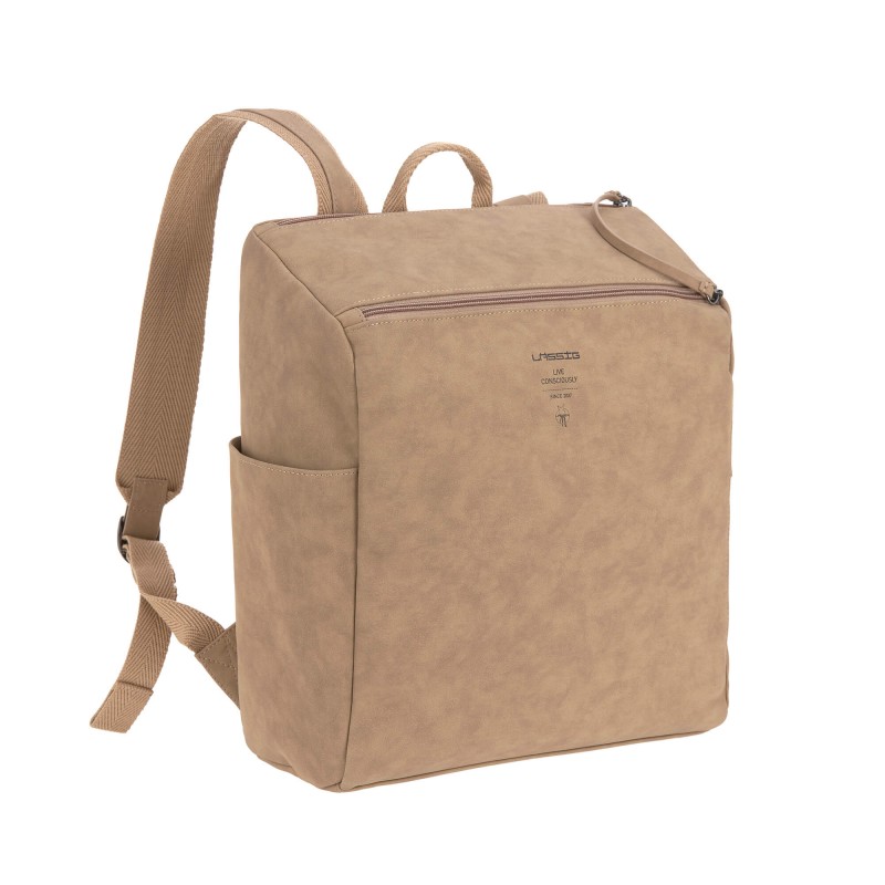 LASSIG Sac à langer backpack, beige