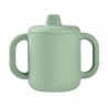 BEABA Tasse d'apprentissage silicone, green